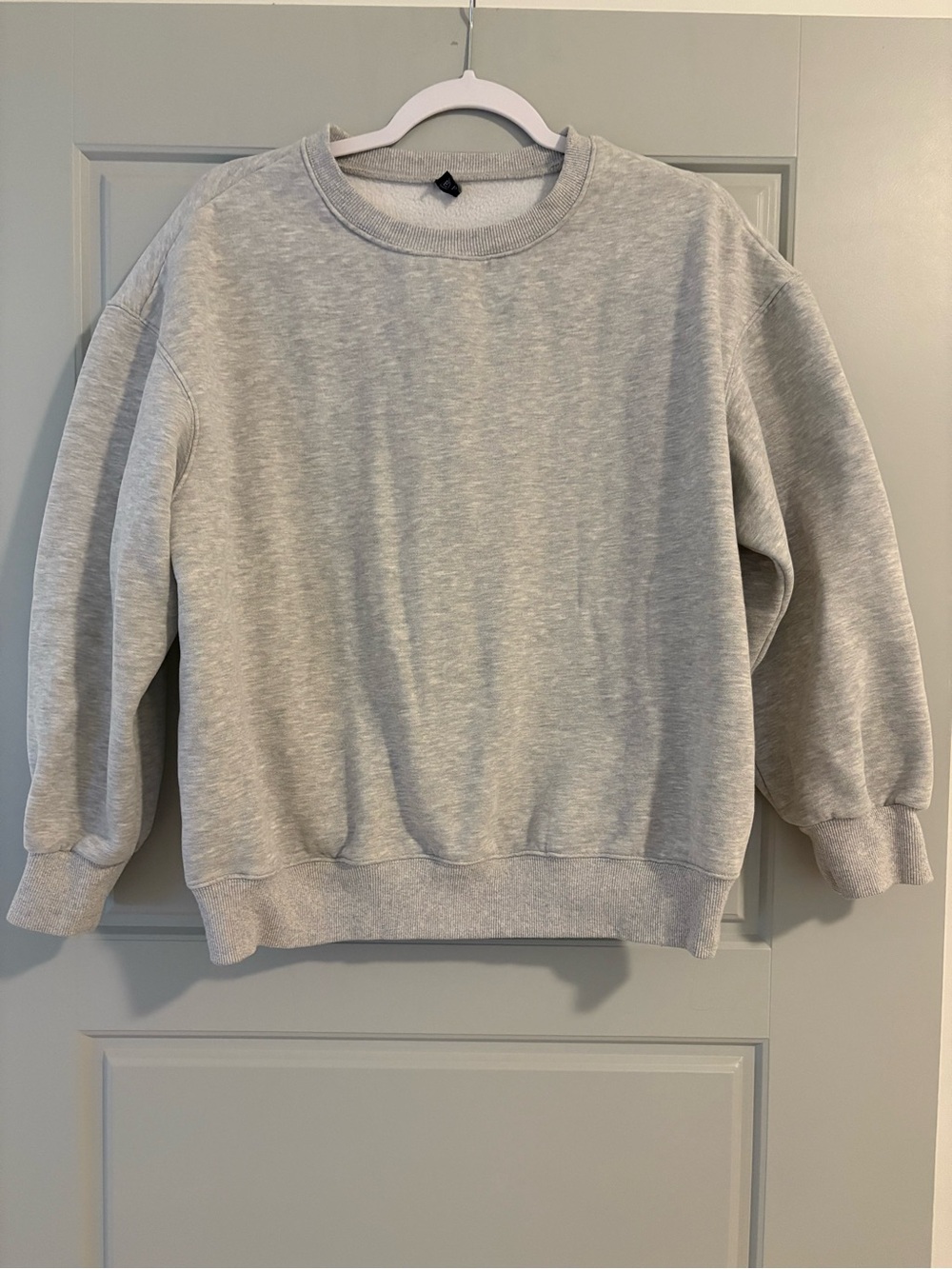 Classic Crewneck Sweatshirt - Light Gray